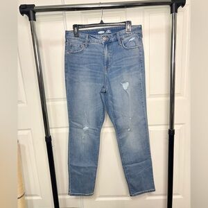 Old Navy POWER SLIM STRAIGHT HIGH RISE jeans